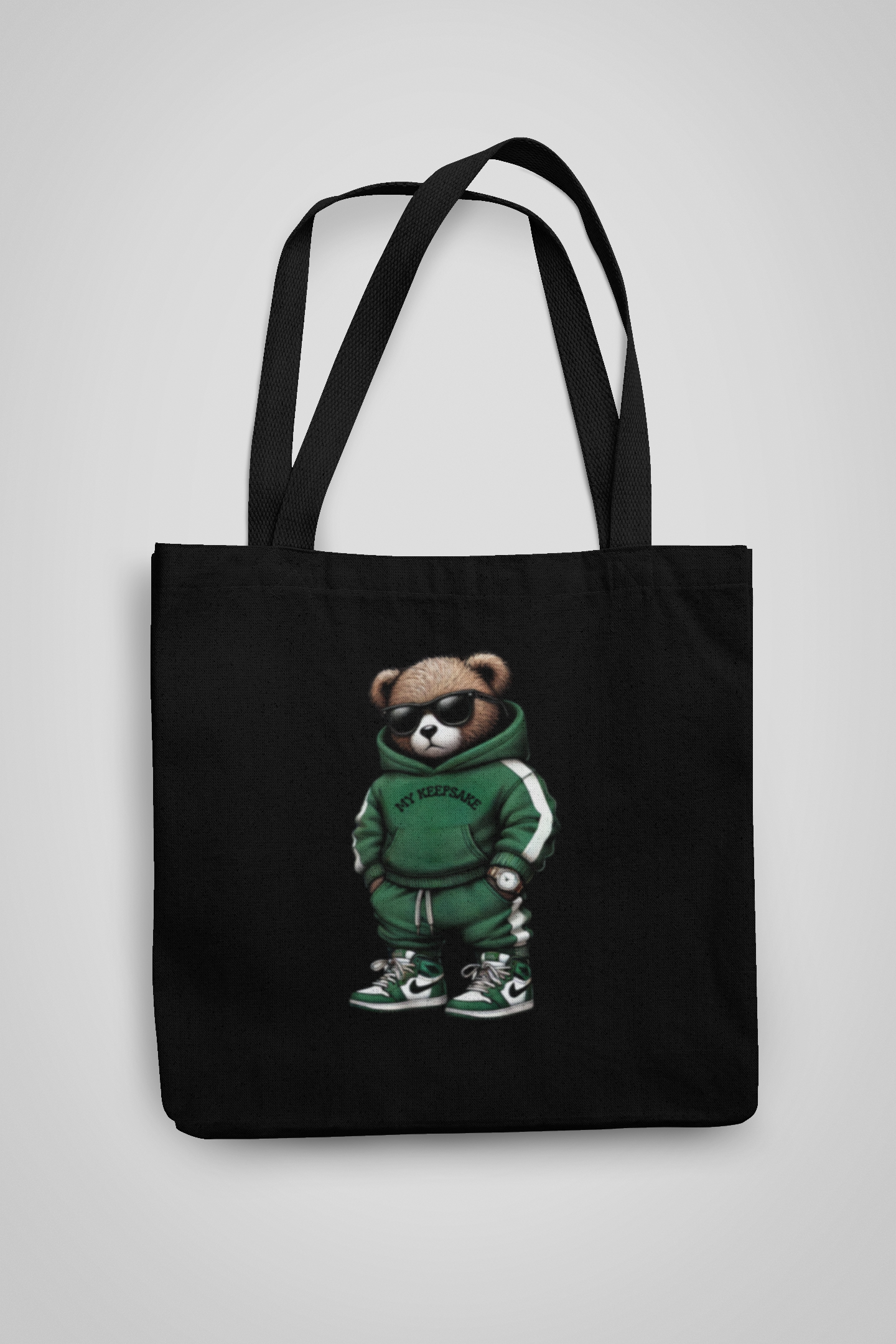 Eco shopping bag made of 100% cotton — handmade in the Czech Republic