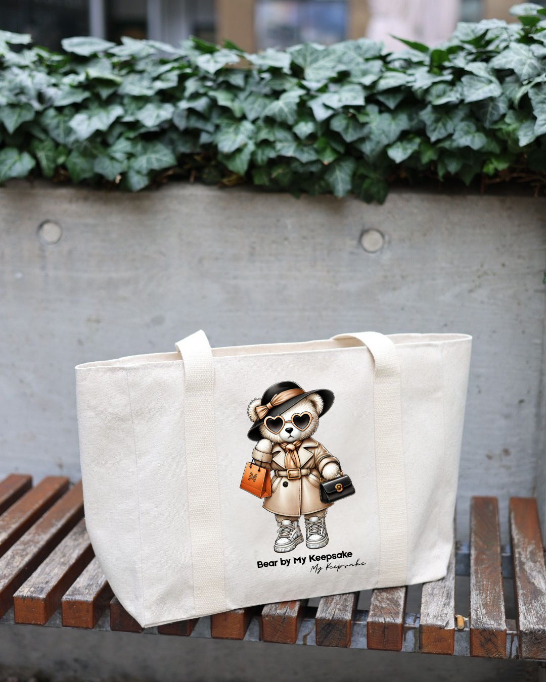 Canvas bag - Miss Bear by My Keepsake