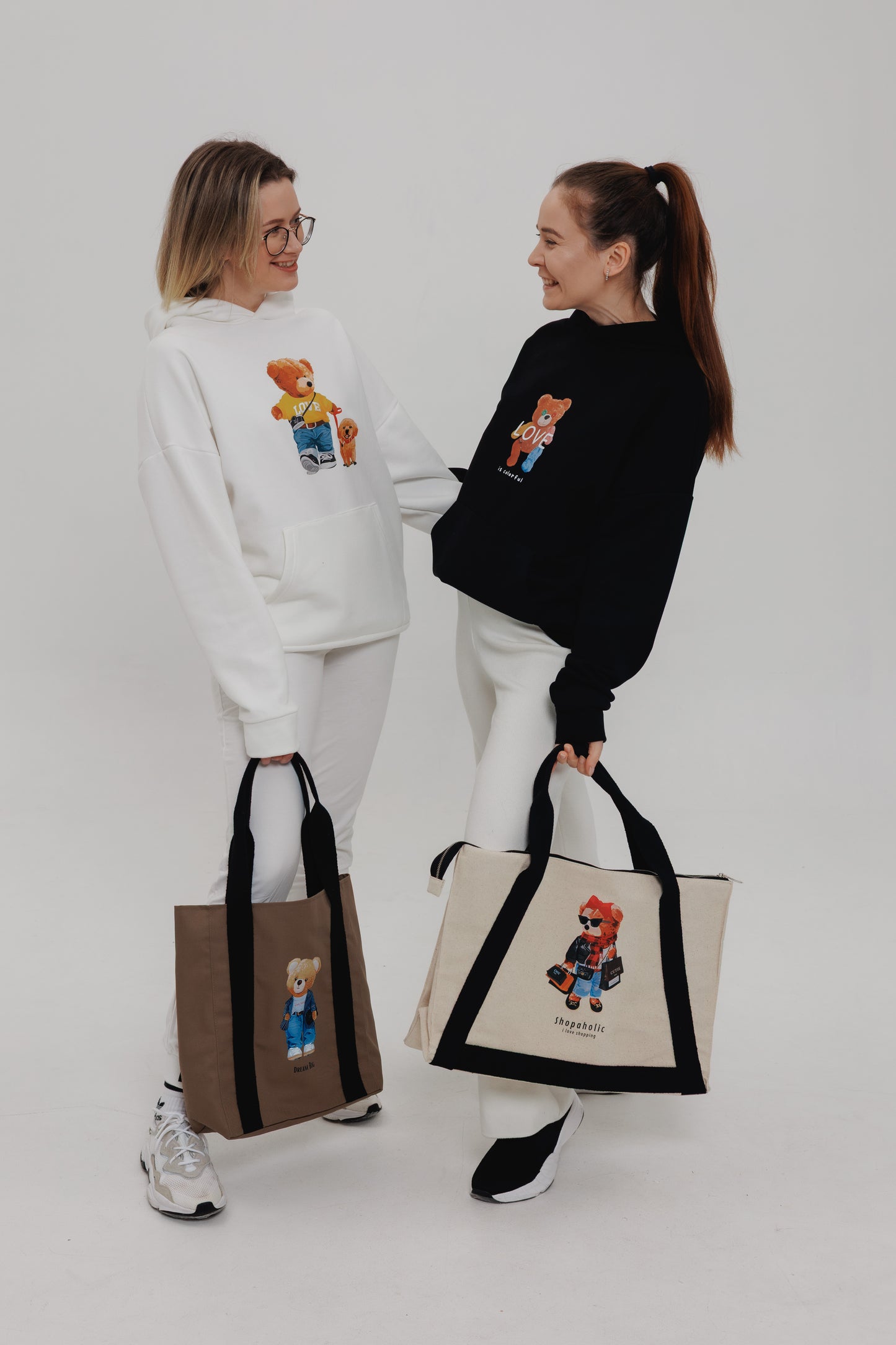 Tote Bag XL – Bear Shopaholic