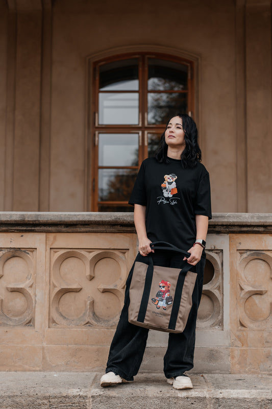 Stylish Shopper – Nákupní taška Shopaholic | Eco bag z Česka