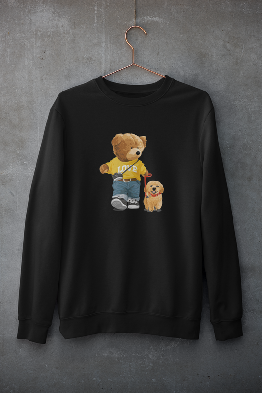 Unisex mikina Bear Best Buddies – styl s medvědí duší