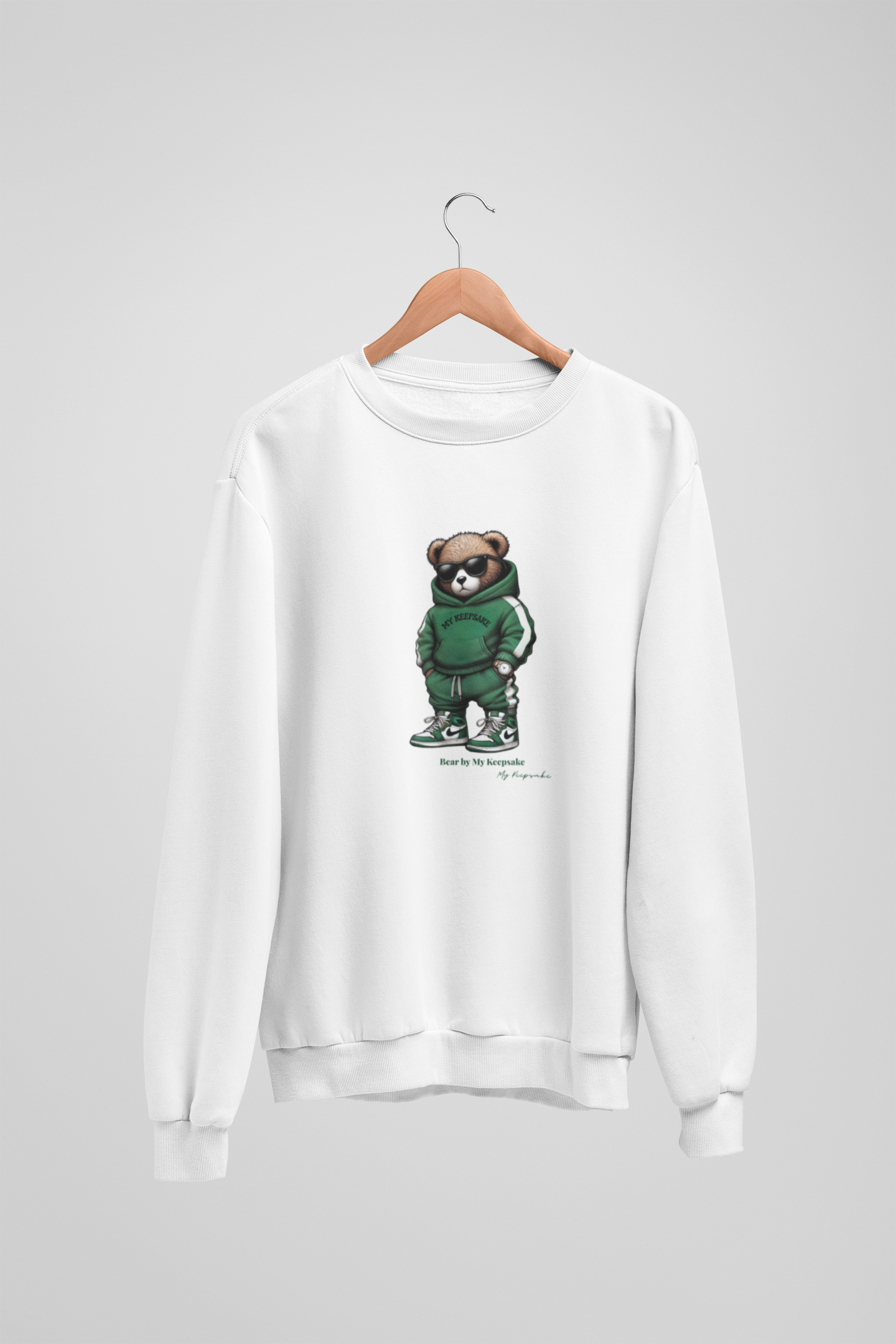Unisex mikina Bear by My Keepsake – streetwear styl medvídka