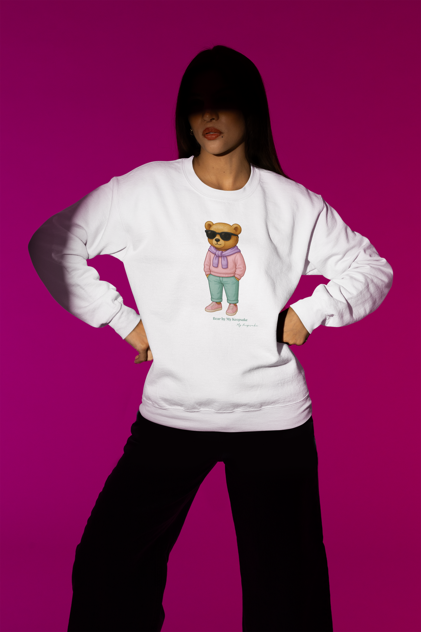 Unisex mikina Bear by My Keepsake – Bear Girl streetwear