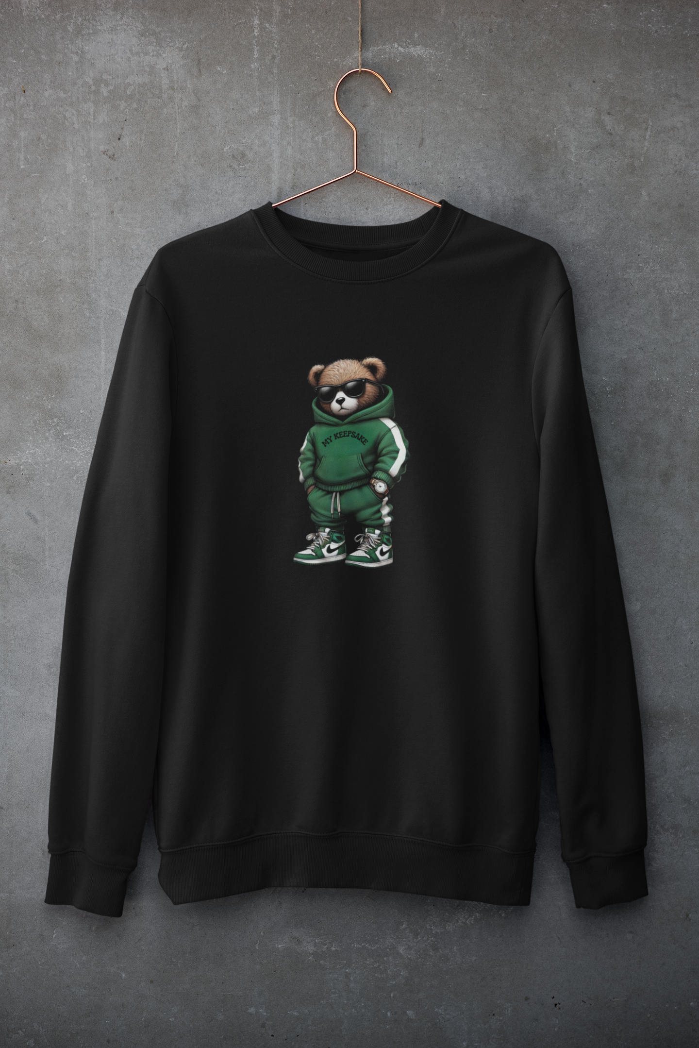Unisex mikina Bear My Keepsake – medvěd, který tě vystihuje