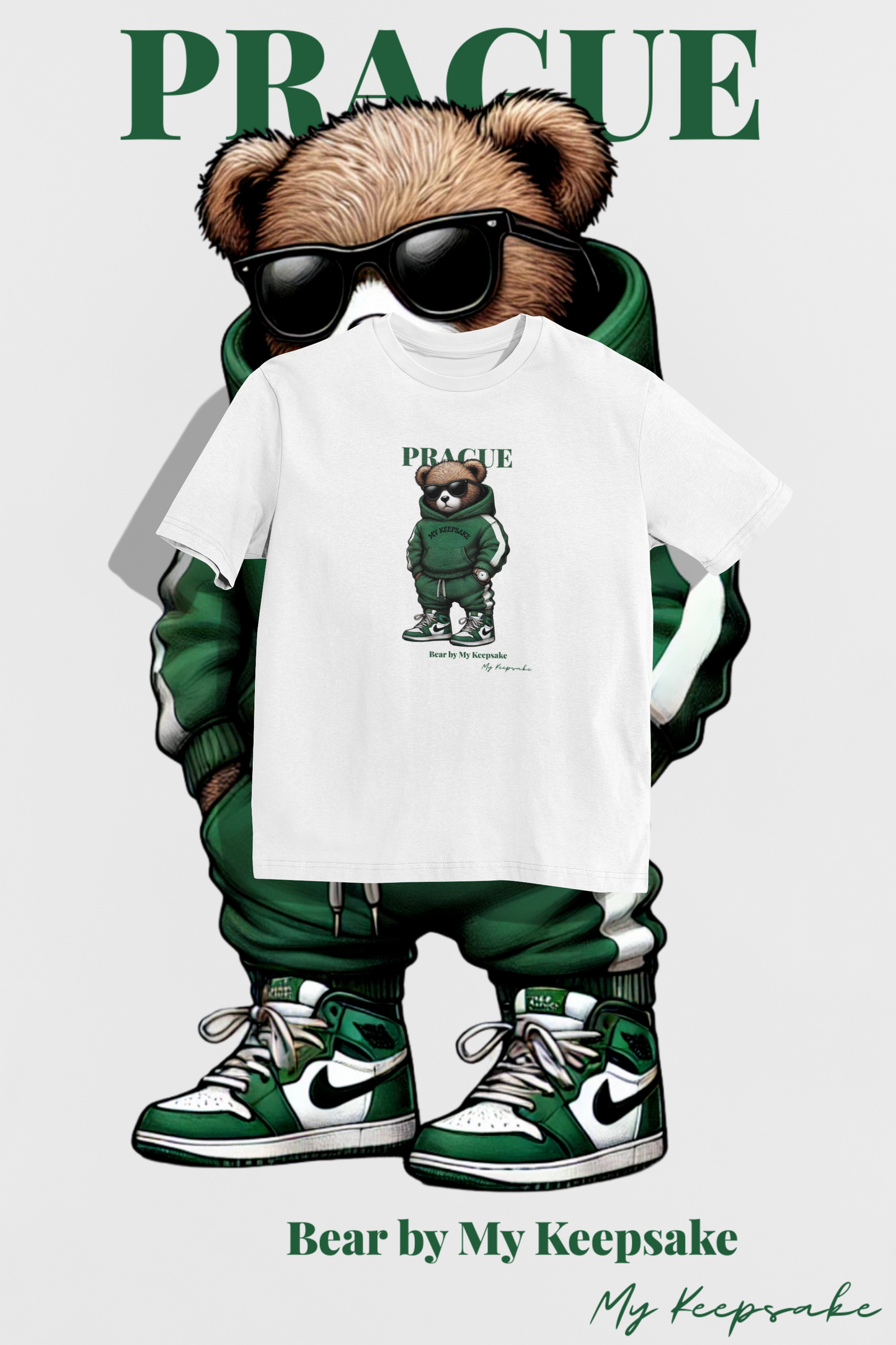 Tričko PRAGUE Bear – medvídek My Keepsake