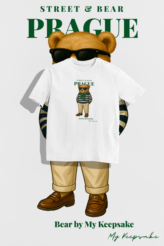 Футболка Street & Bear Prague – стильний ведмедик для міста