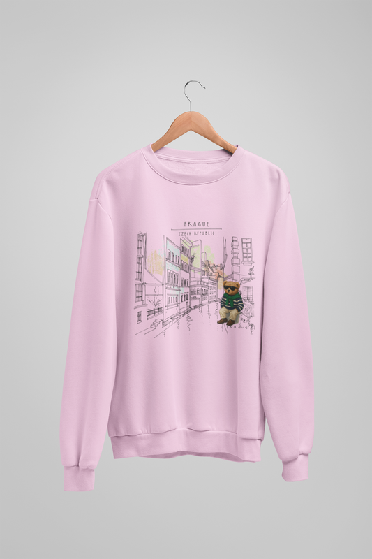 Mikina s medvídkem Bear Prague – Sketch Edition