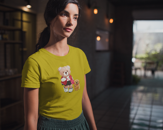 Women's T-shirt - BEAR & FRIEND