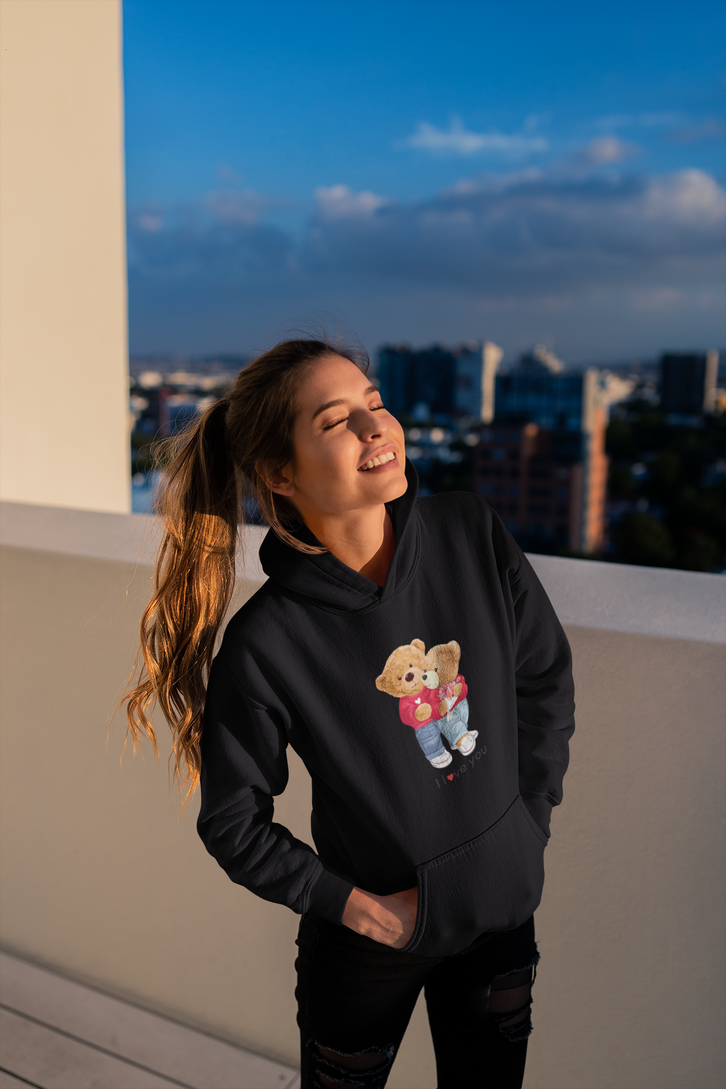 Unisex mikina LOVE BEAR ❤️🐻