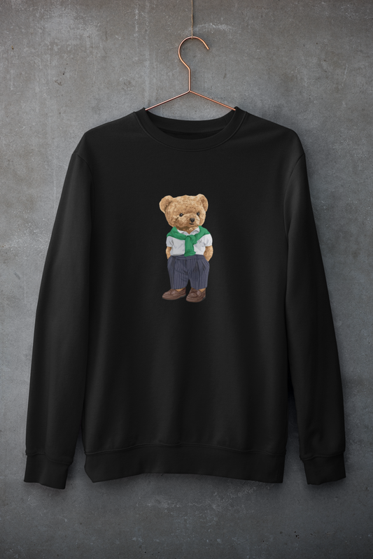 Unisex mikina Street Bear – klid, styl a medvědí vibe