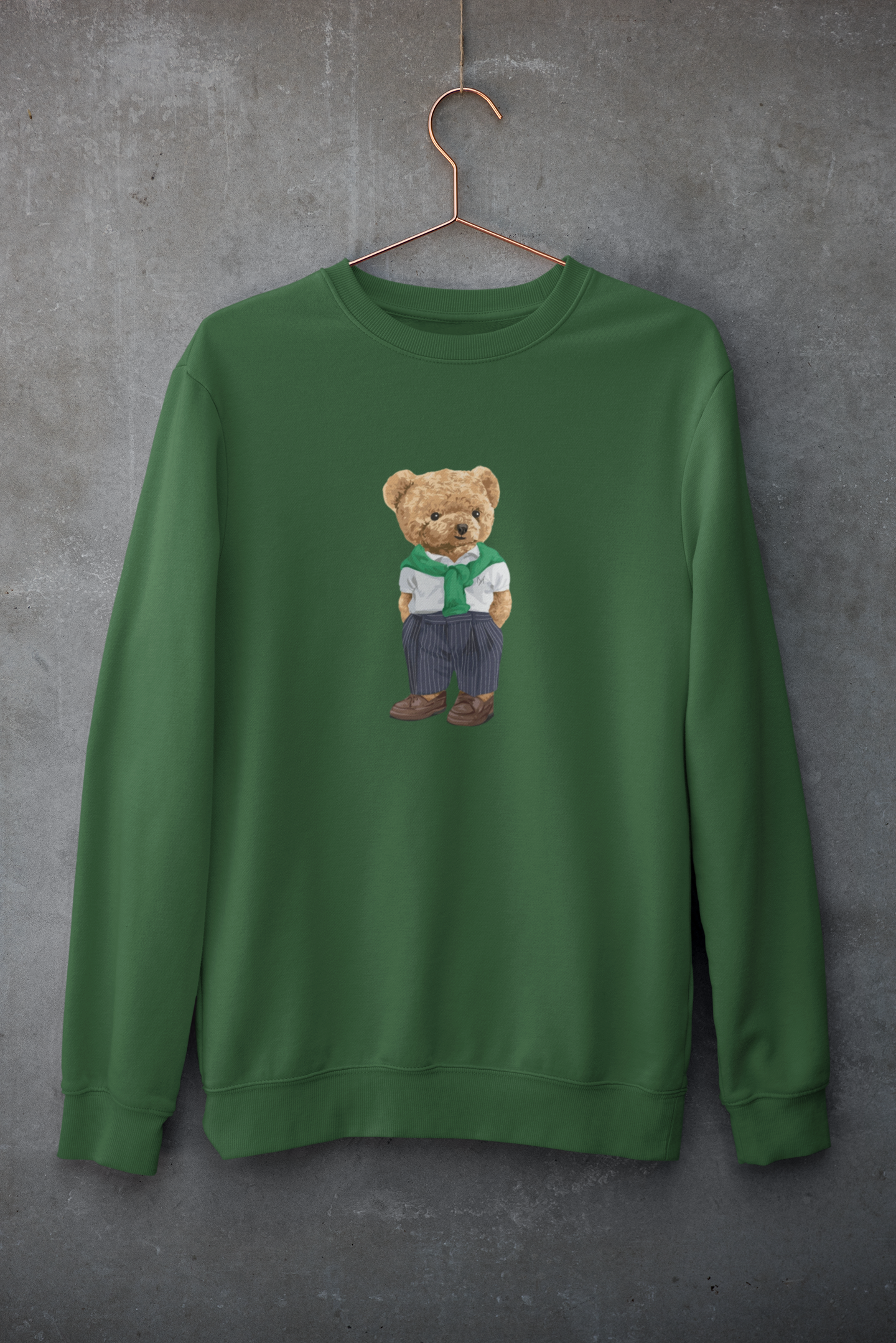 Unisex mikina Street Bear – klid, styl a medvědí vibe