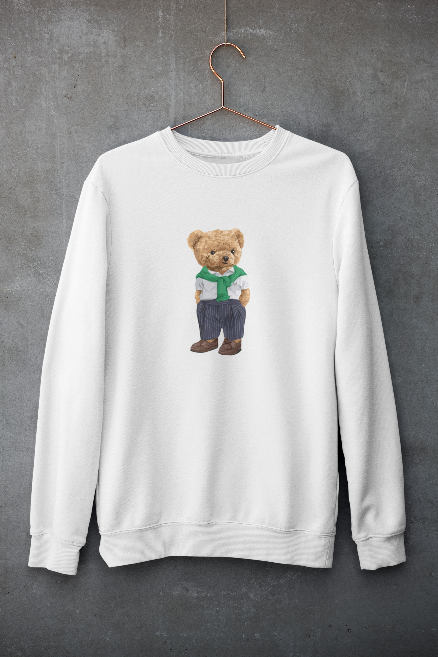 Unisex mikina Street Bear – klid, styl a medvědí vibe