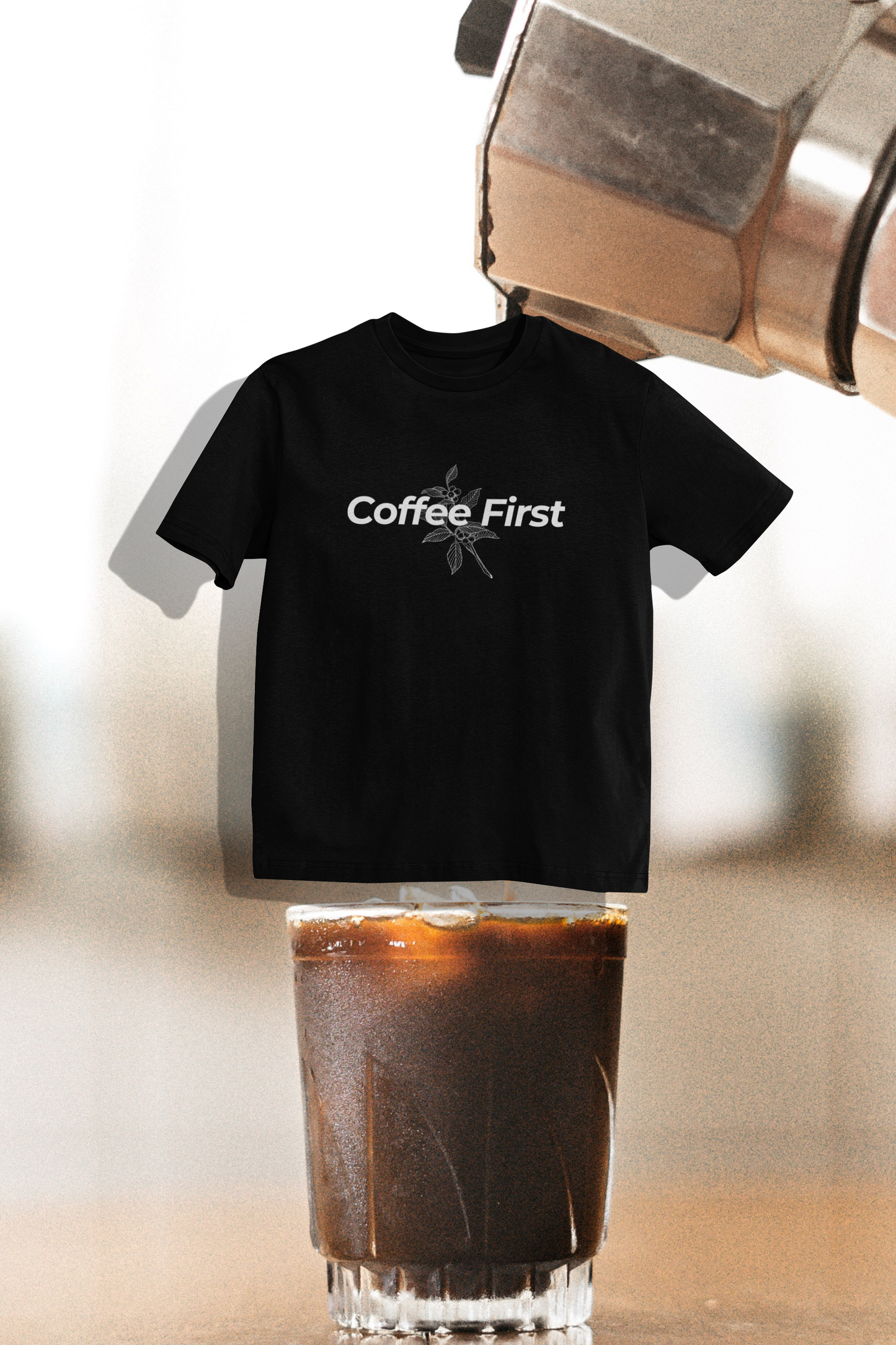 Unisex T-shirt Coffee First