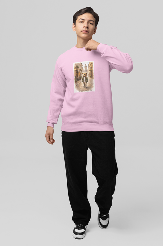 Sweatshirt mit Teddybär Prag Spaziergänge