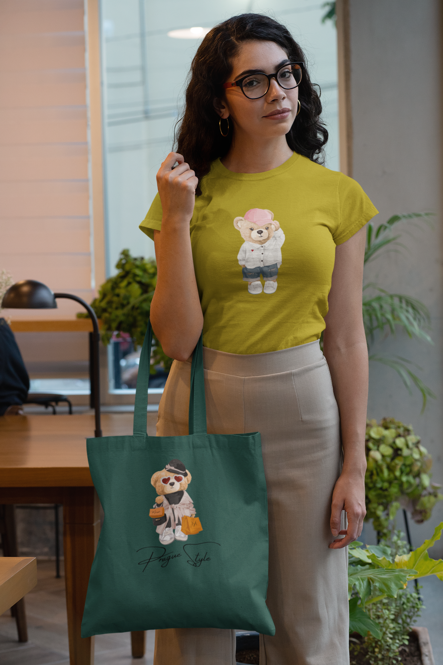 Women's Urban Bear T-shirt — urban style