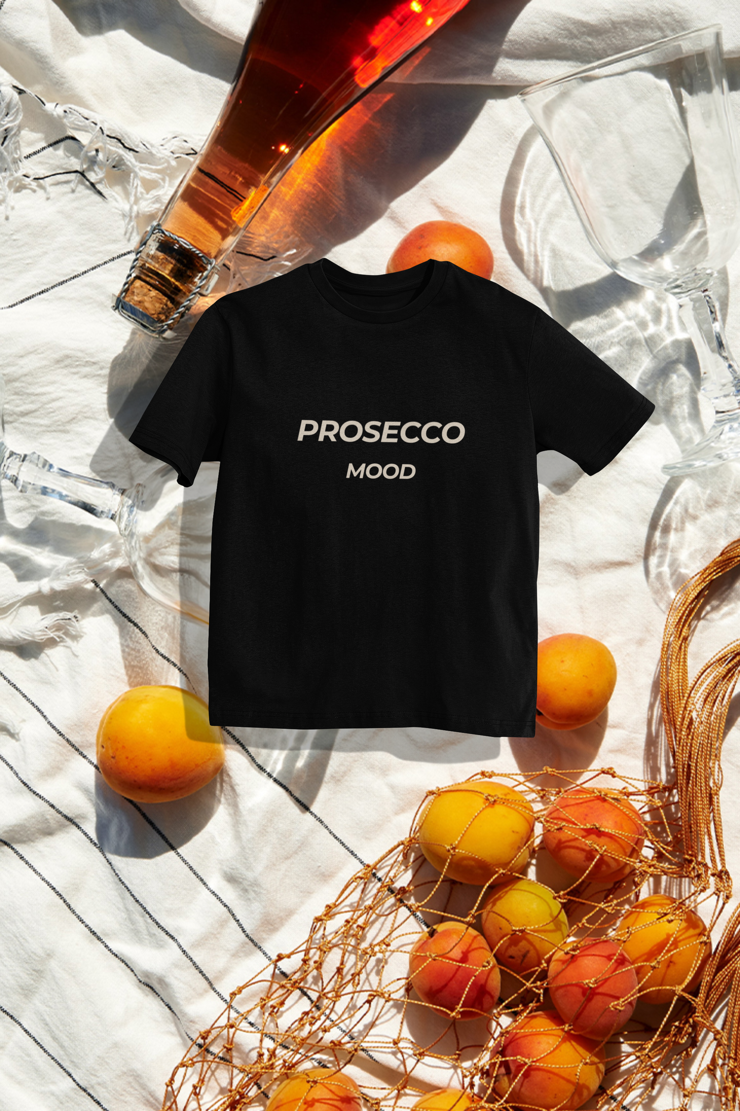 Prosecco Mood T-Shirt - stylish cotton t-shirt