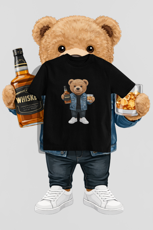 Tričko s medvídkem Whiskey Bear