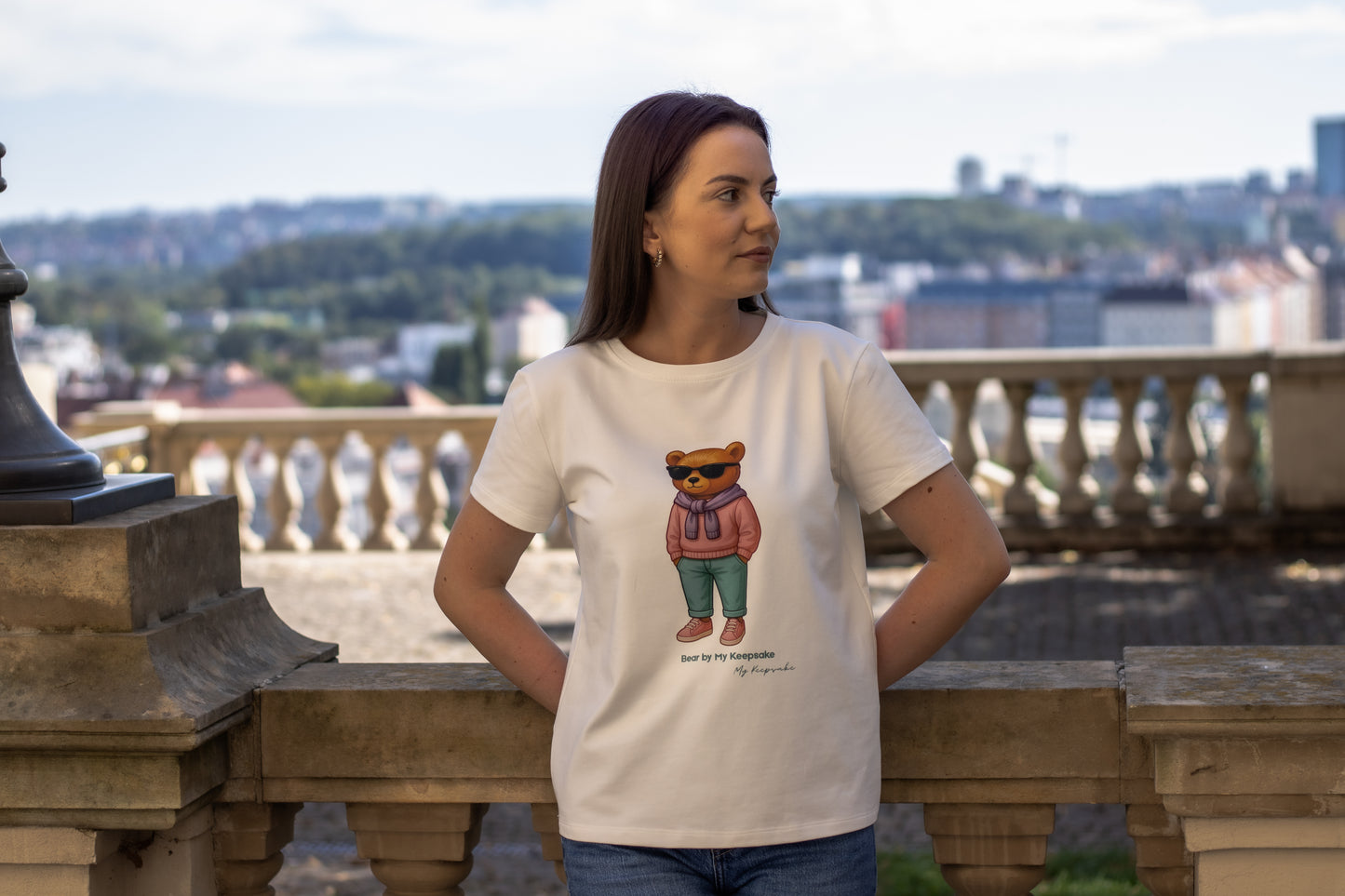 Жіноча футболка Ведмідь від My Keepsake - вуличний одяг ведмідь