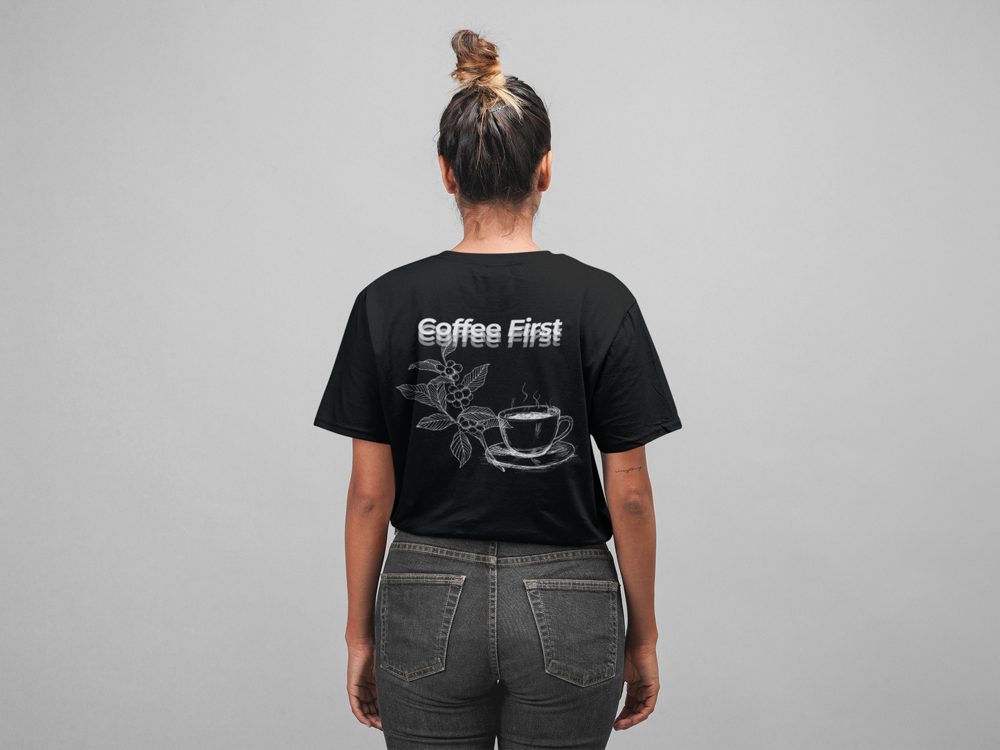 Unisex T-shirt Coffee First