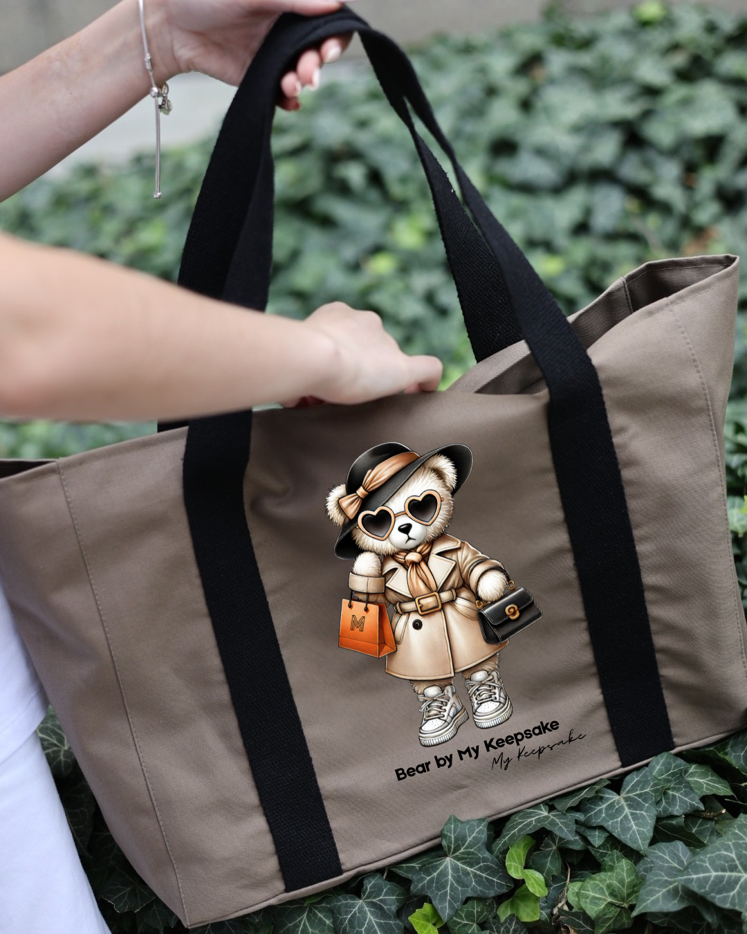 Plátěná taška - Miss Bear by My Keepsake