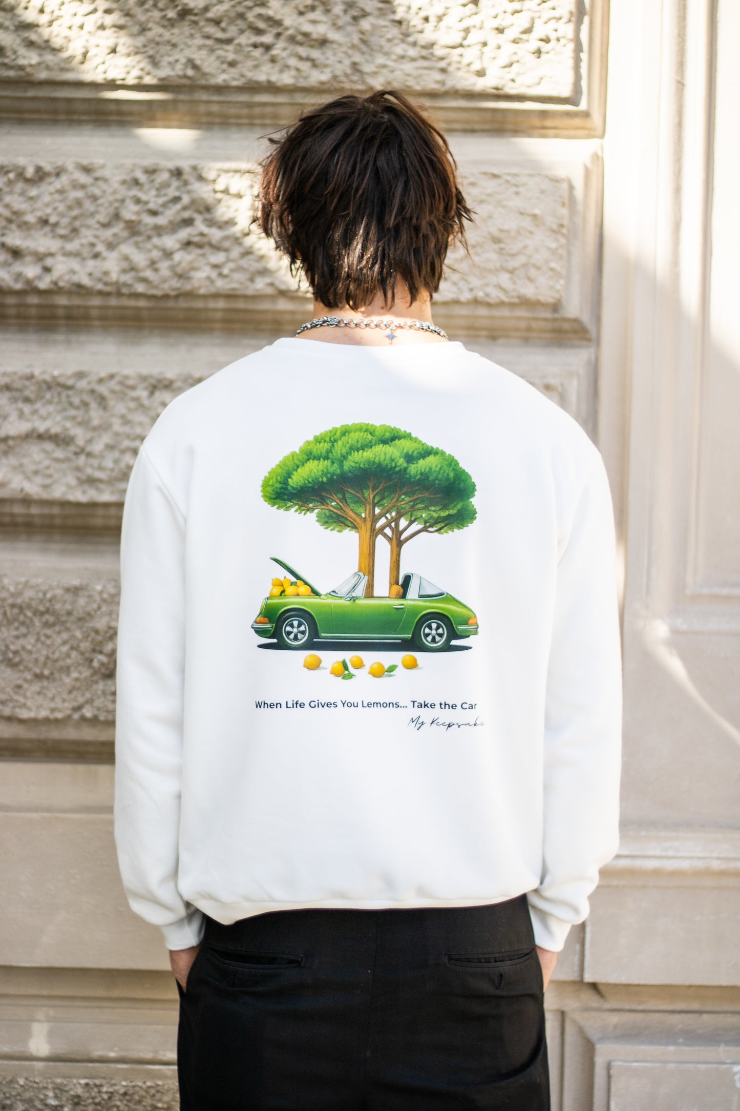 Unisex mikina Take the Car 🍋🚗🌲