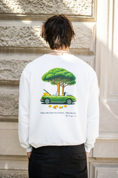 Unisex mikina Take the Car 🍋🚗🌲