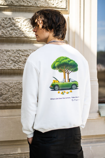 Unisex mikina Take the Car 🍋🚗🌲