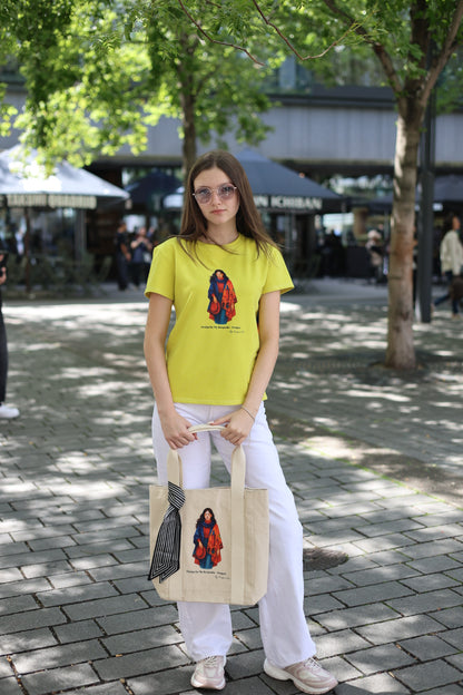 Plátěná taška Lady in Prague – Design by My Keepsake