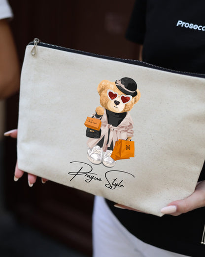 Cosmetic bag Bear Prague Style