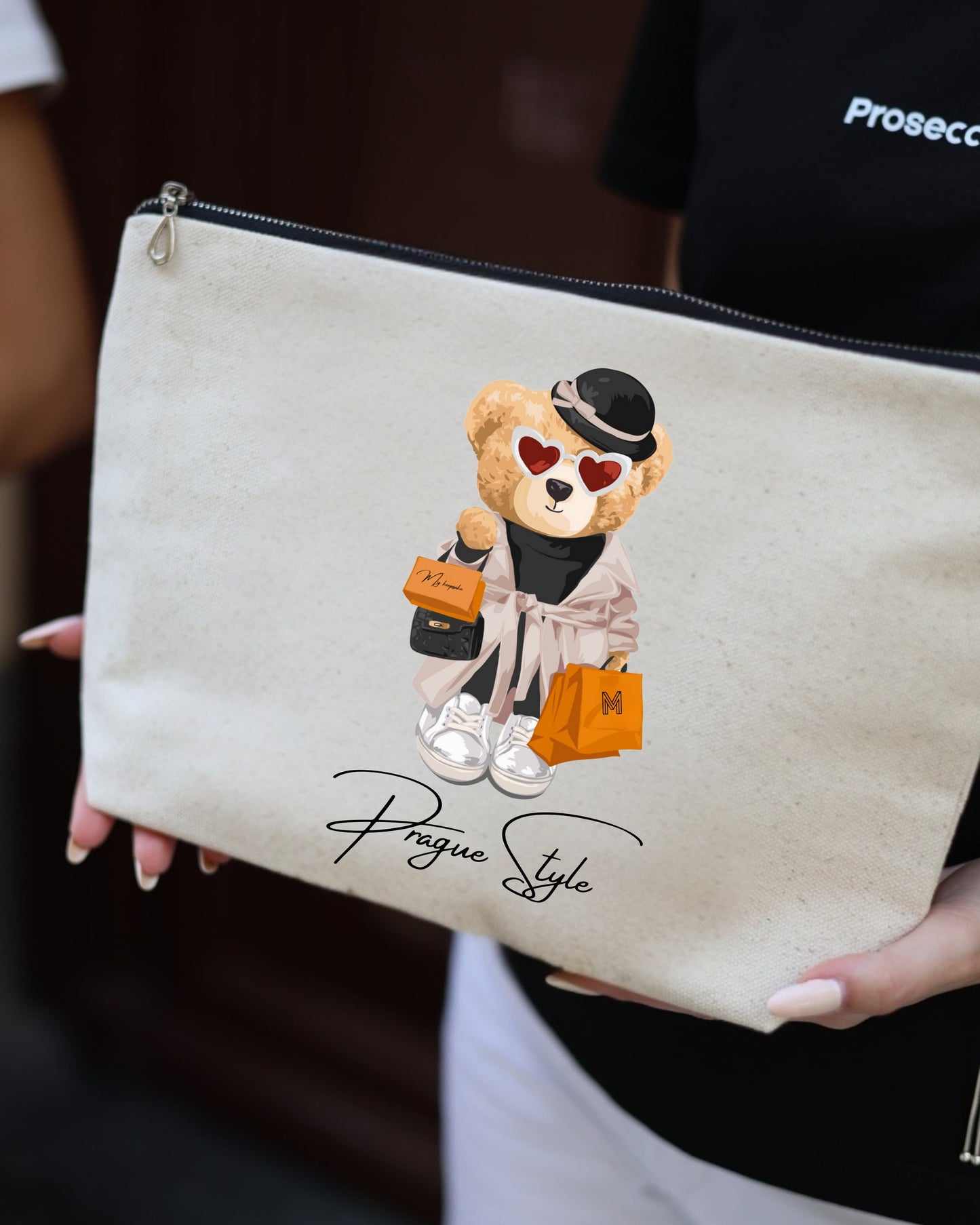 Cosmetic bag Bear Prague Style