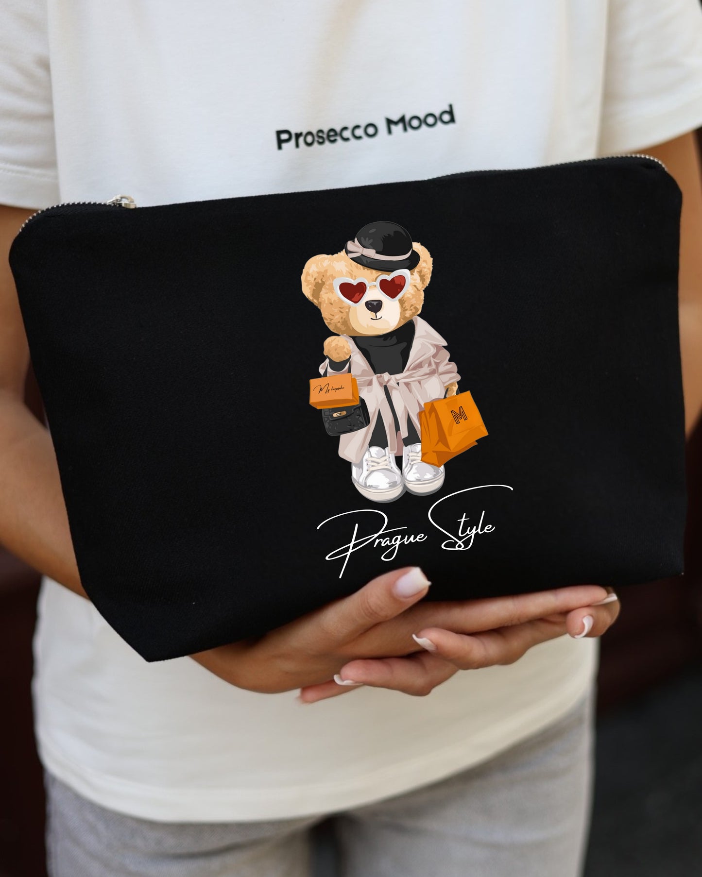 Cosmetic bag Bear Prague Style