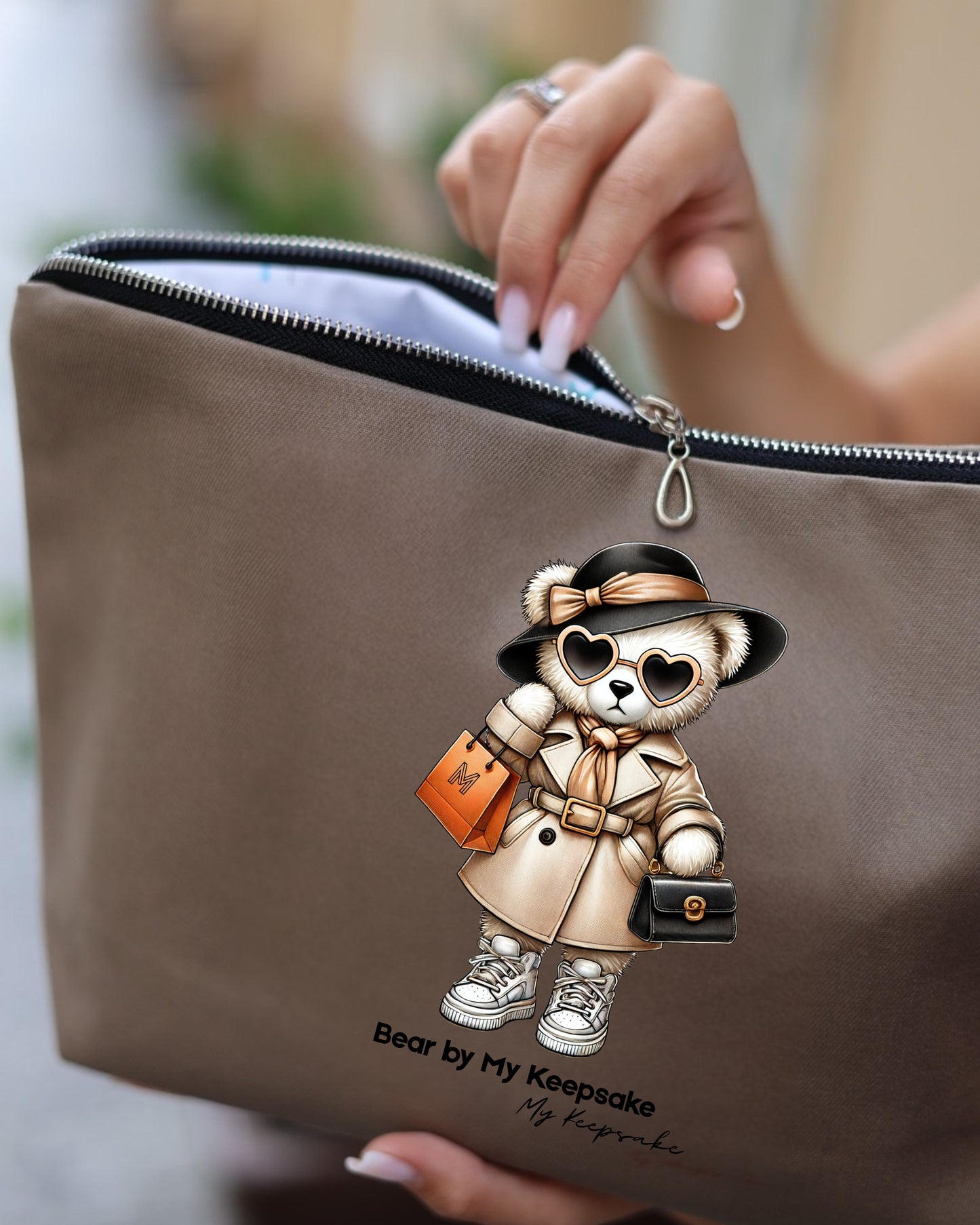 Miss Bear Cosmetic Bag by My Keepsake