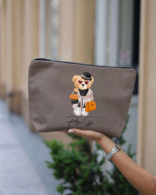 Cosmetic bag Bear Prague Style