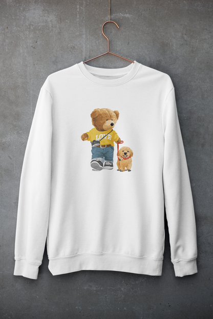 Unisex mikina Bear Best Buddies – styl s medvědí duší