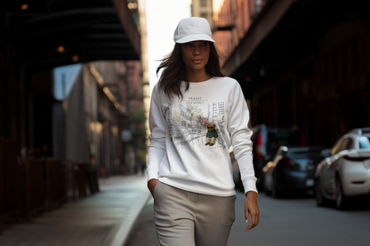 Unisex mikina Prague Bear – Street Edition
