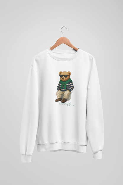 Унісекс-толстовка Bear Style - ведмедик у преппі-вбранні