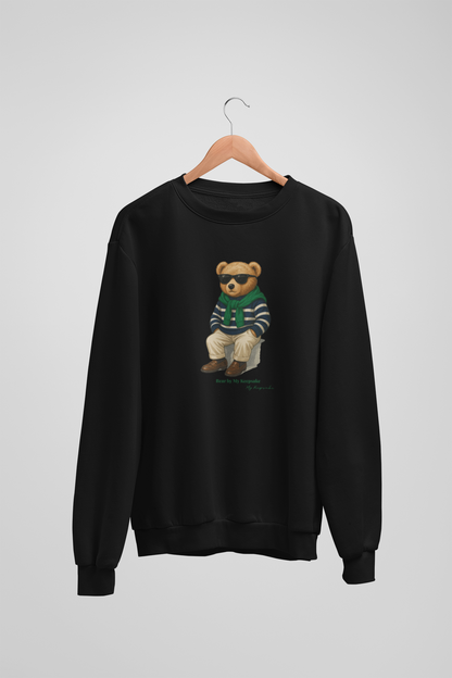 Унісекс-толстовка Bear Style - ведмедик у преппі-вбранні
