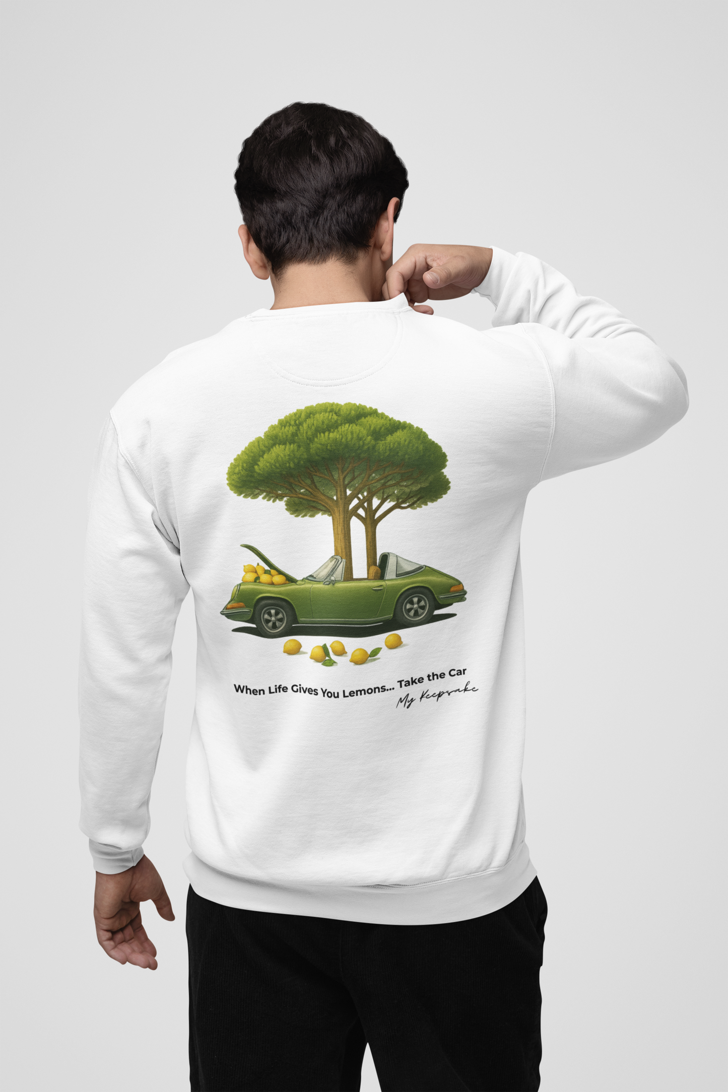 Unisex mikina Take the Car 🍋🚗🌲