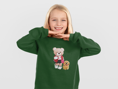 Stylová dětská mikina BEAR & FRIEND (unisex)