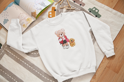 Stylová dětská mikina BEAR & FRIEND (unisex)