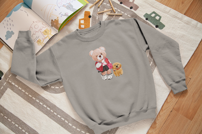 Stylová dětská mikina BEAR & FRIEND (unisex)