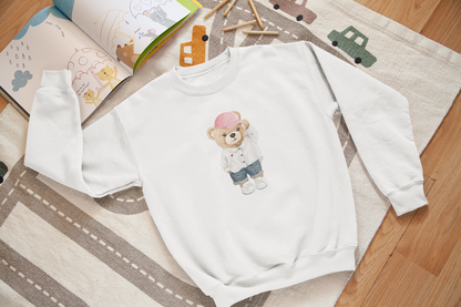 Stylish children's sweatshirt Little Cool Bear (unisex)