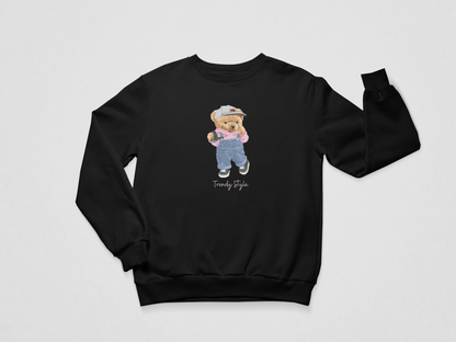 Stylová dětská mikina Trendy Bear Style (unisex)