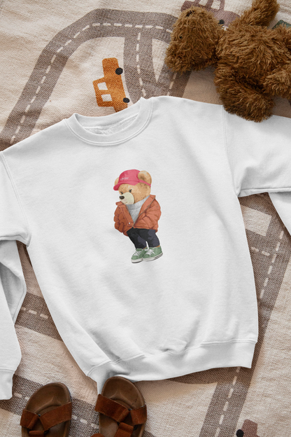 Stylová dětská mikina Urban Bear (unisex)