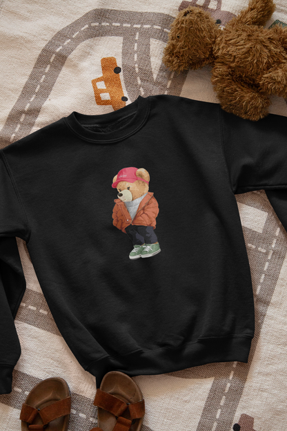 Stylová dětská mikina Urban Bear (unisex)