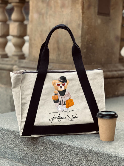 Prague Style Tote Bag  – styl a praktičnost v jednom