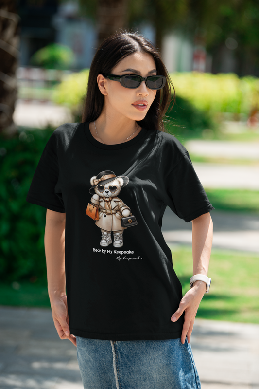 Tričko Miss Bear by My Keepsake – Volný střih
