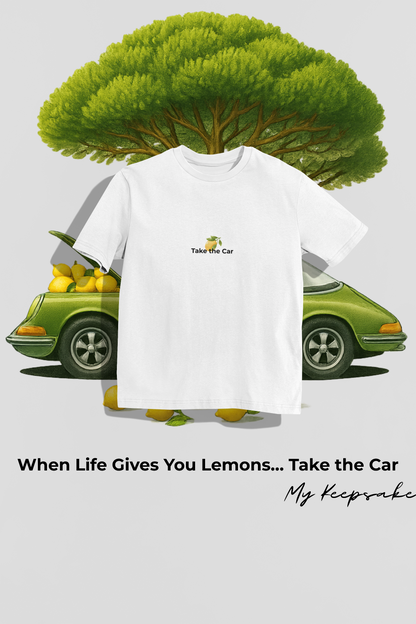 Unisex tričko — Take the Car 🍋🚗🌲