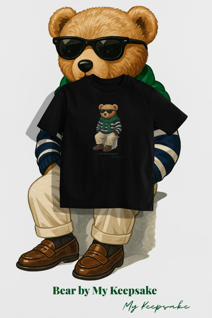 Tričko Bear Style – medvídek v preppy outfitu