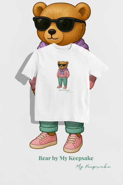 Bear Streetwear T-shirt – pastel teddy bear